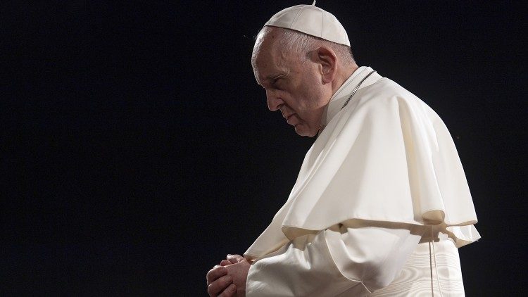 Pope prays for sick at Good Friday service scaled back by coronavirus