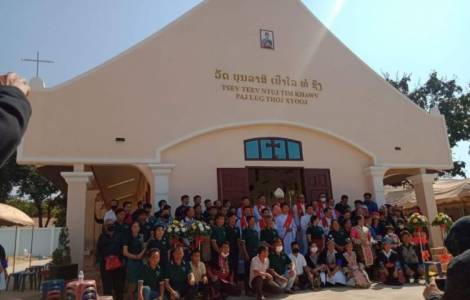 Gereja baru yang didedikasikan untuk martir Laos pertama